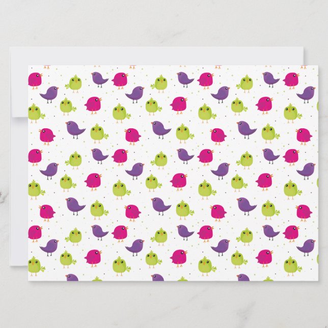 Färgfåglar i rött (Framsida)