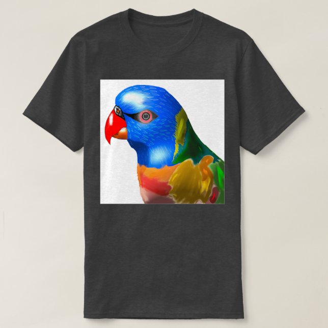 Färgfåglar T Shirt (Design framsida)