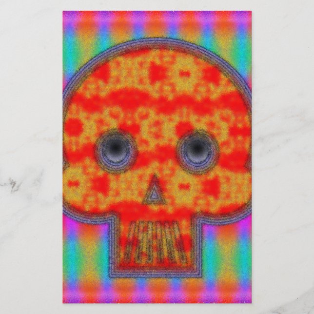 Färgfärg för Robot Skull-färg (Framsida)