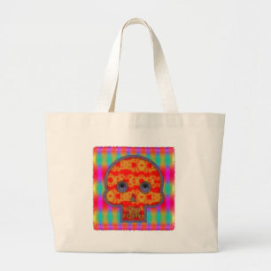 Färgfärg för Robot Skull-färg Jumbo Tygkasse