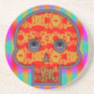 Färgfärg för Robot Skull-färg Underlägg Sandsten