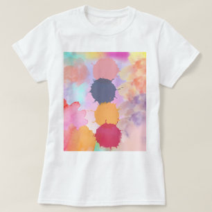 Färgfärg för Stänk T Shirt