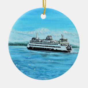 Färgfärg Julgransprydnad Keramik