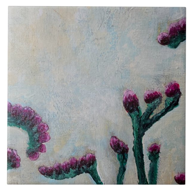 Färgfärg Kakelplatta (Framsidan)