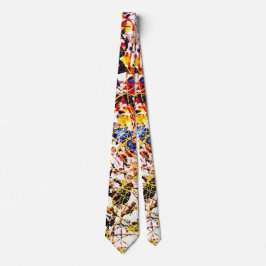 Färgfärg Platter Neck Tie Slips