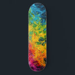 Färgfärg Stänk Mini Skateboard Bräda 18,5 Cm<br><div class="desc">Artwork by Brady Arnold</div>