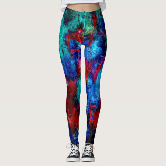 Färgfärgad färgplatta nr 4 leggings