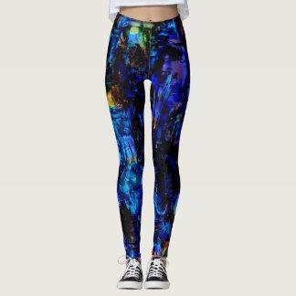 Färgfärgad färgplatter nr 13 leggings
