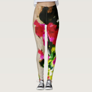 Färgfärgad färgplatter nr 29 leggings