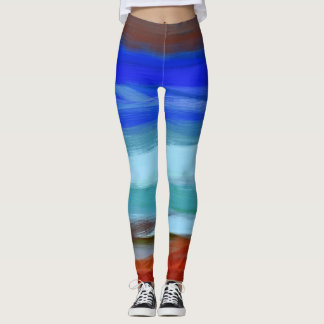 Färgfärgad färgplatter nr 40 leggings