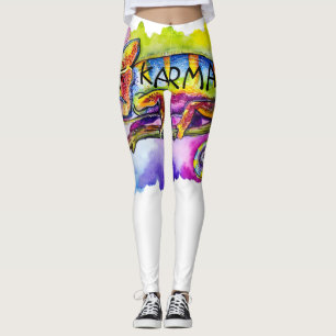 Färgfärgad Karma Chameleon Leggings