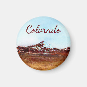 Färgfärgad kolorado magnet
