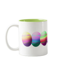 Färgfärgade, färgade, färgade Påskägg