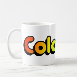 Färgfärgat färgado, v2. kaffemugg