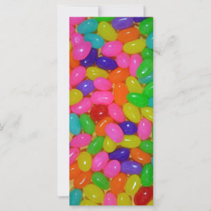 Färgfärgat jellybökskandy