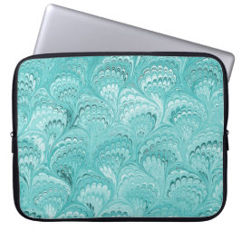 Färgfärgat viktorianskt marmorerat Pappert hölje Laptop Fodral