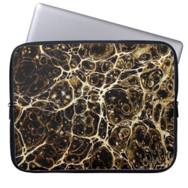 Färgfärgat viktorianskt marmorerat Pappert hölje Laptop Fodral