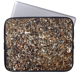 Färgfärgat viktorianskt marmorerat Pappert hölje Laptop Fodral