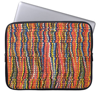 Färgfärgat viktorianskt marmorerat Pappert hölje Laptop Fodral