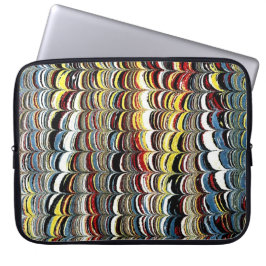 Färgfärgat viktorianskt marmorerat Pappert hölje Laptop Sleeve