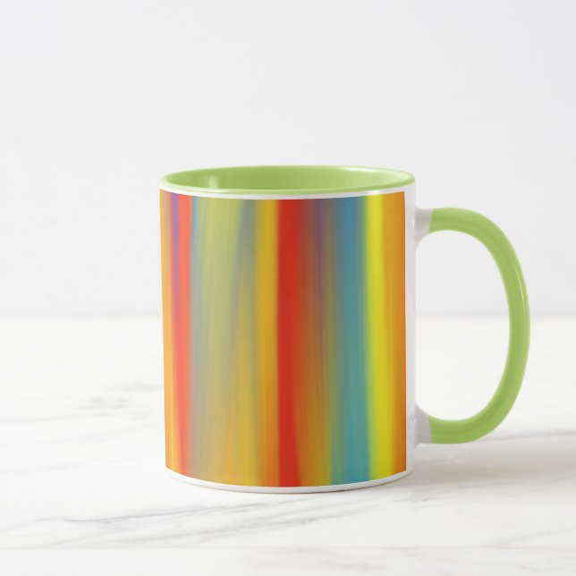 FÄRGFÄRGSMÄRTA RAINBOW ART 2 MUGG (Höger)