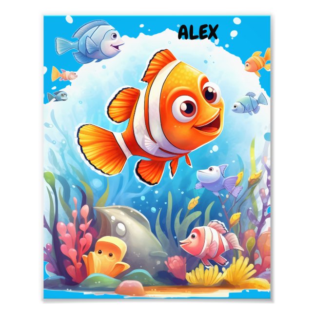 FÄRGFISK FOTOTRYCK (Framsidan)