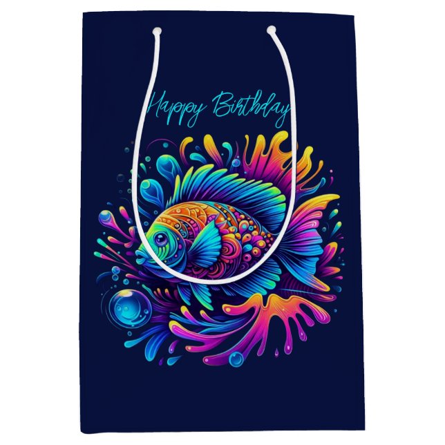 Färgfiskad fisk (Framsidan)