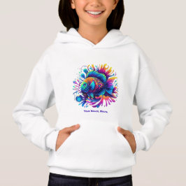 Färgfiskad fisk t shirt