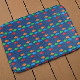 Färgfiskar Badrumsmatta