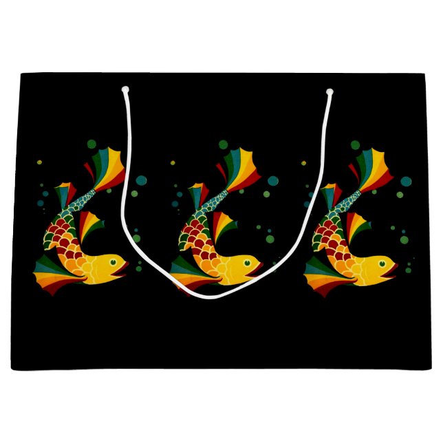 Färgfiskar "n bubblor (Framsidan)