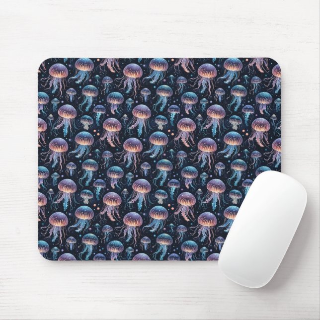 Färgfiskar Ocean Mousepad - Whimsical Sea Musmatta (Med mus)