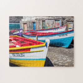 Färgfiskebåtar, Kap Verde Pussel