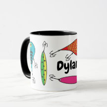 Färgfisken Lures Namn Kaffe Mugg