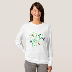 Färgfjärilar T-shirt