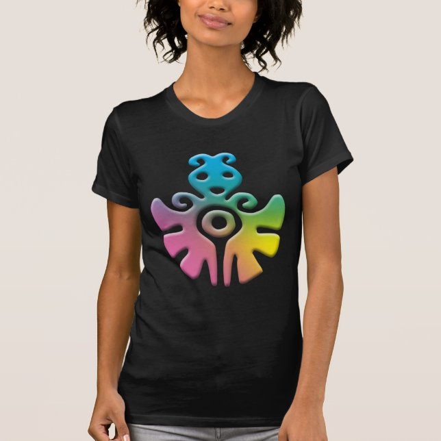 färgfjärilen tee shirt (Framsida)