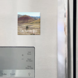 Färgfläckad Backe liggande Magnet