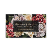 Färgfläckad Blommigt på svart