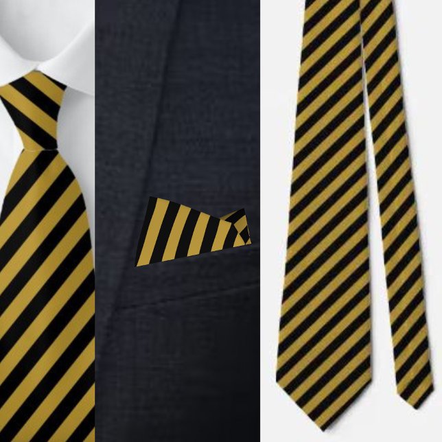 Färgfläckad cute Rand Mönster Necktie Slips (Skapare uppladdad)