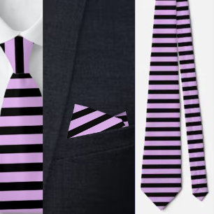 Färgfläckad cute Rand Mönster Necktie Slips