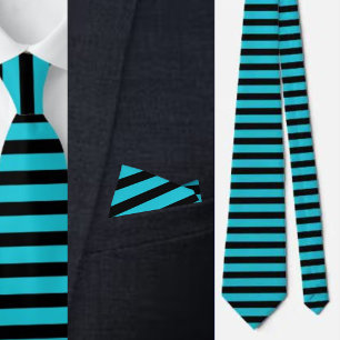 Färgfläckad cute Rand Mönster Necktie Slips
