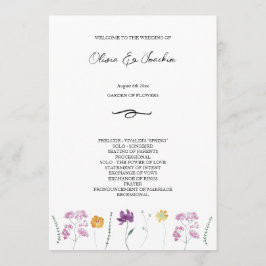 Färgfläckad Fairy Garden Watercolor Hand-målad Program