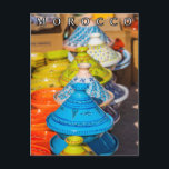 Färgfläckad marrakechtadin Pottery Vykort<br><div class="desc">Lägg dig i Marockos pulserande nav med vårt färgstarka marrakechtadzin potterivykort. Detta fantastiska vykort fångar Marrakech innersta väsen och visar rik färg och mönster i den ikoniska tadzjikistäckande potten. den marockanska kulturens och cuisineets skönhet med detta färgstarka vykort, skapar det vara en perfekt som är viktig för dina nära och...</div>