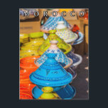 Färgfläckad marrakechtadin Pottery Vykort<br><div class="desc">Lägg dig i Marockos pulserande nav med vårt färgstarka marrakechtadzin potterivykort. Detta fantastiska vykort fångar Marrakech innersta väsen och visar rik färg och mönster i den ikoniska tadzjikistäckande potten. den marockanska kulturens och cuisineets skönhet med detta färgstarka vykort, skapar det vara en perfekt som är viktig för dina nära och...</div>