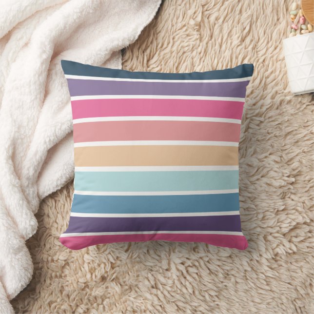 Färgfläckad Mönster Kudde (Filt)