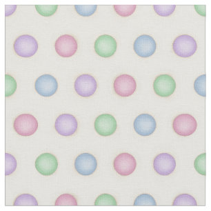 Färgfläckad Polka dots i pastelliserade skiften (l Tyg