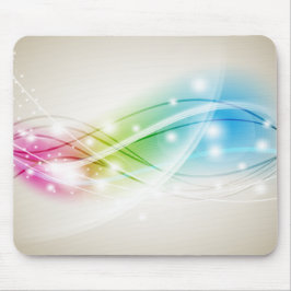 Färgfläckad Vinkar Beige Background Mousepad Musmatta