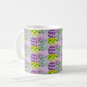 Färgfläckade ägg Påsk Kaffemugg