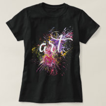 Färgfläckar ART Calligraphy