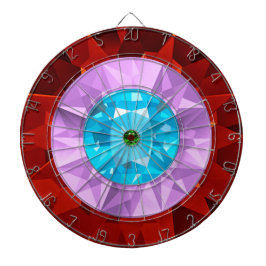 Färgfläckar Darttavla