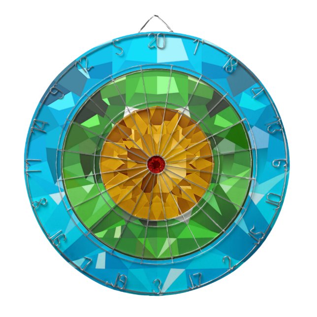 Färgfläckar Darttavla (Framsidan)